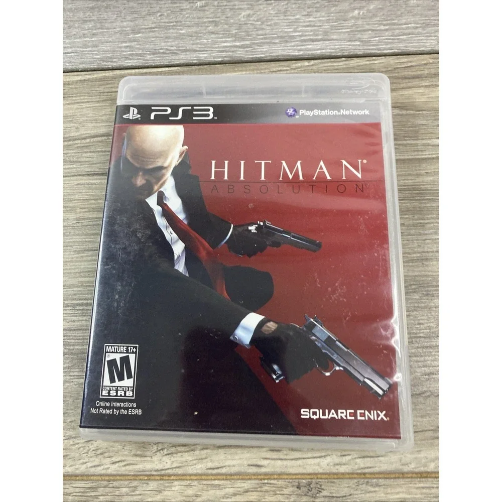 Hitman Absolution  |  PS3‎   |  Case Manual Only (No disc)